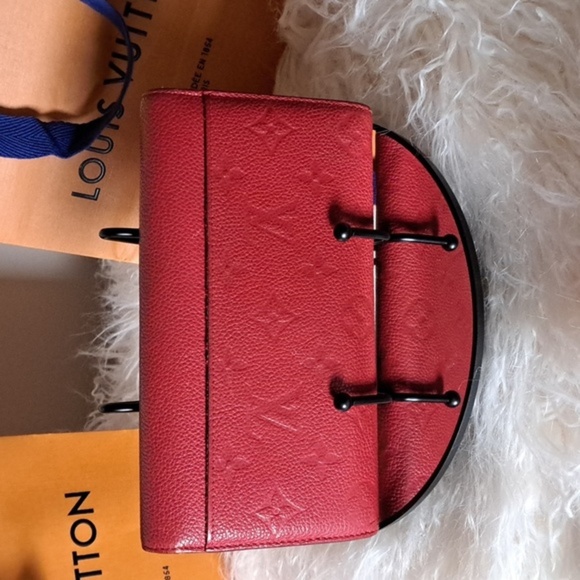 Louis Vuitton Empreinte Curieuse Red Wallet EUC - Picture 3 of 17
